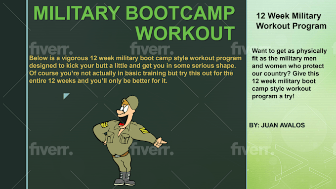 Getting in shape karen for basic training